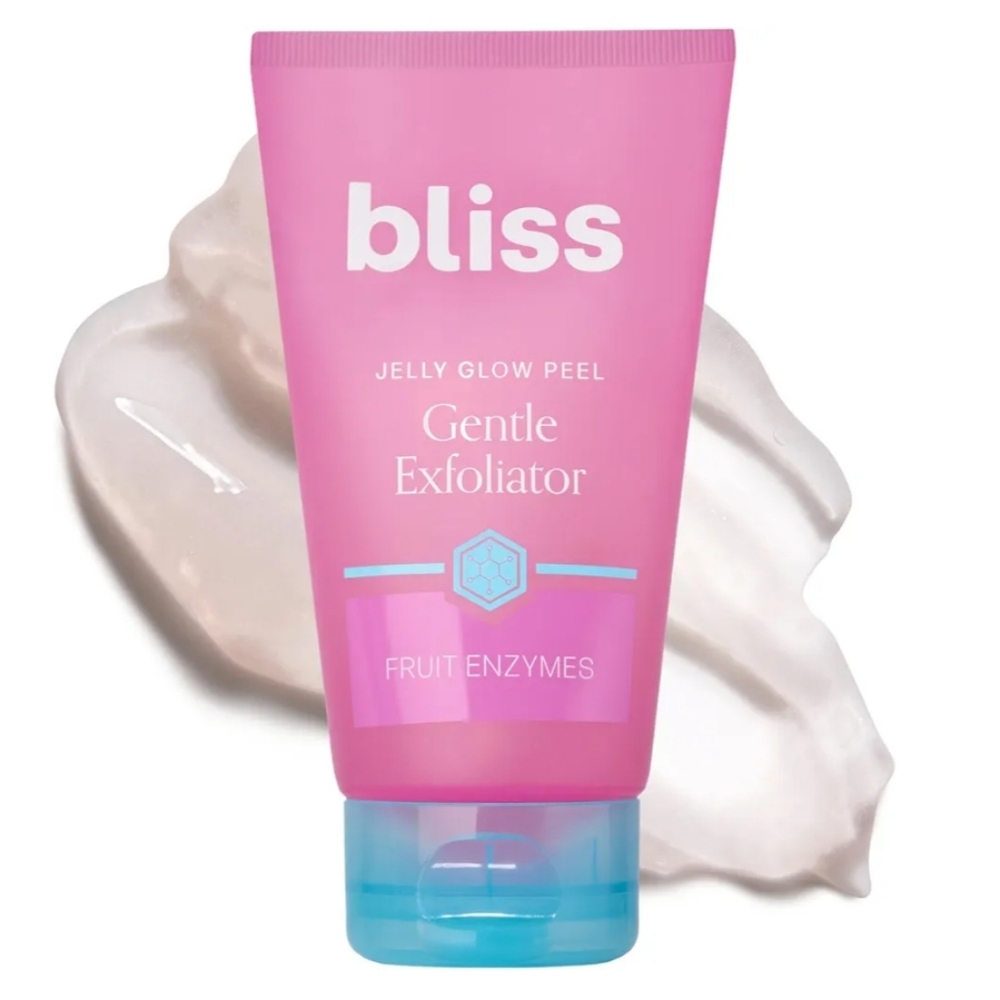 CLEARANCE! Bliss Jelly Glow Peel Gentle Exfoliator with Fruit Enzymes, 120ml New